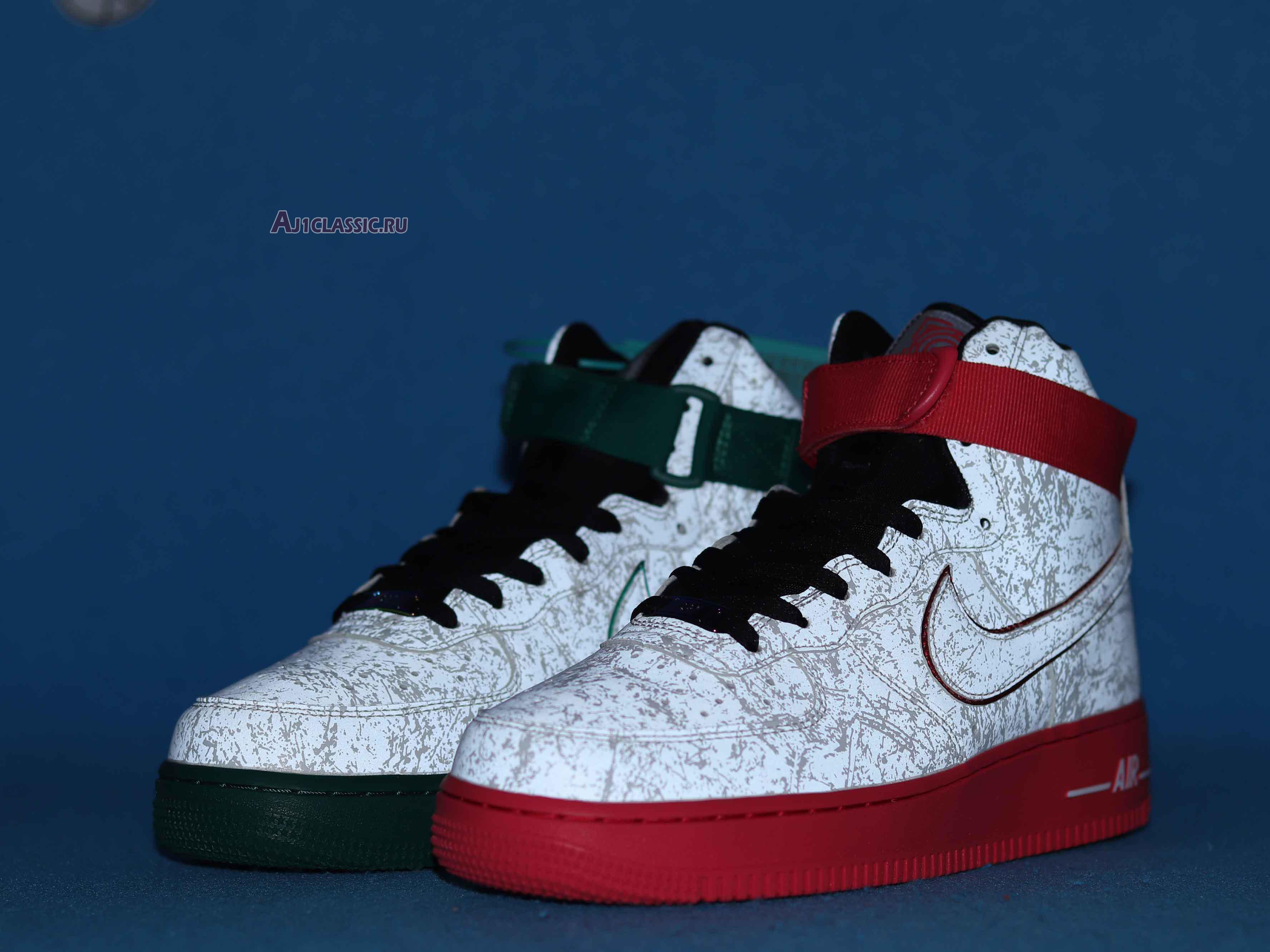 New Nike Air Force 1 High 07 LV8 "China Hoop Dreams" CK4581-110 Shoes