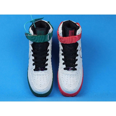 Nike Air Force 1 High 07 LV8 China Hoop Dreams CK4581-110 Reflective Silver/Green/Red Mens Womens Shoes