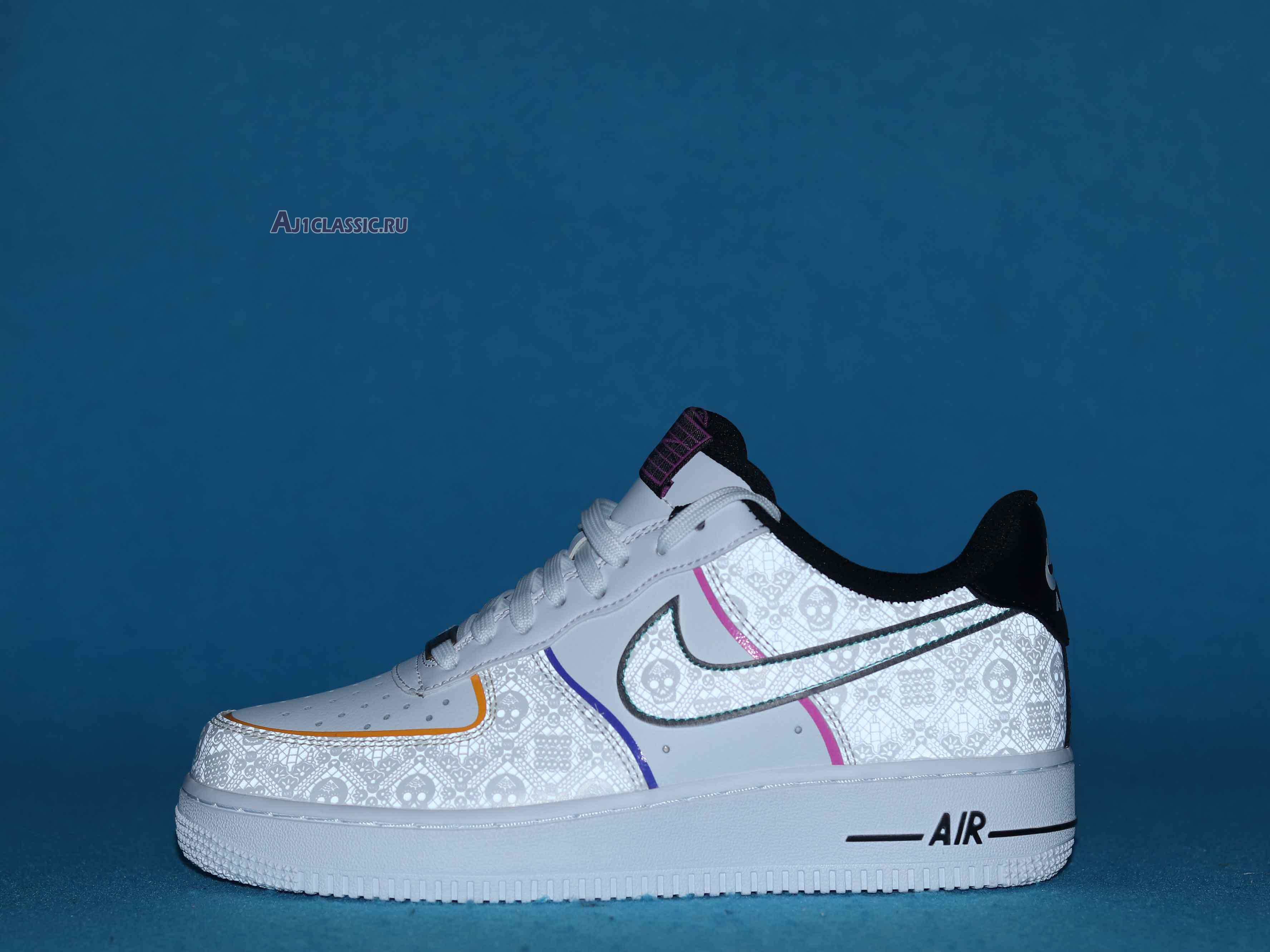 New Nike Air Force 1 Low "Day of the Dead" CT1138-100 Shoes