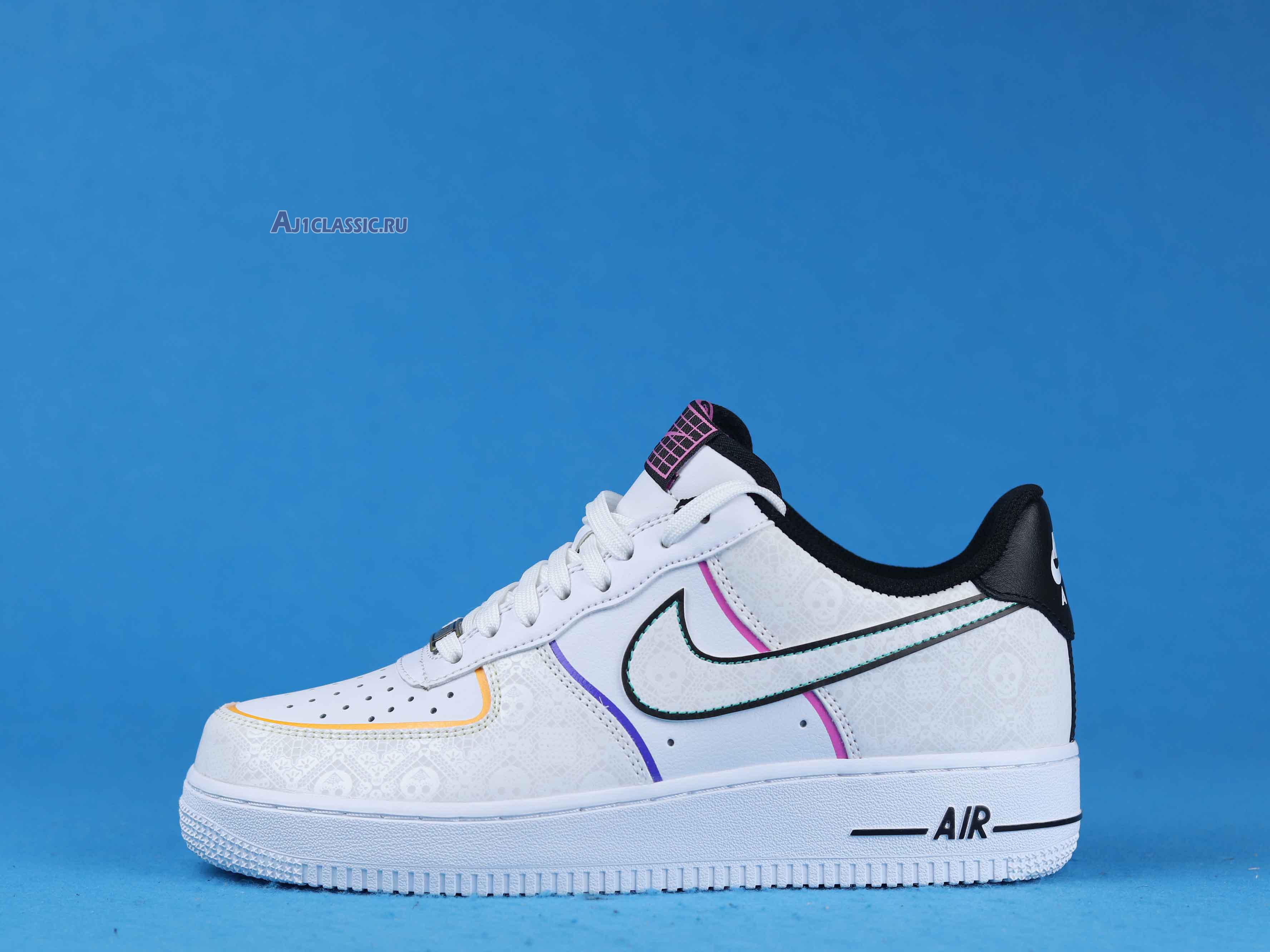 New Nike Air Force 1 Low "Day of the Dead" CT1138-100 Shoes