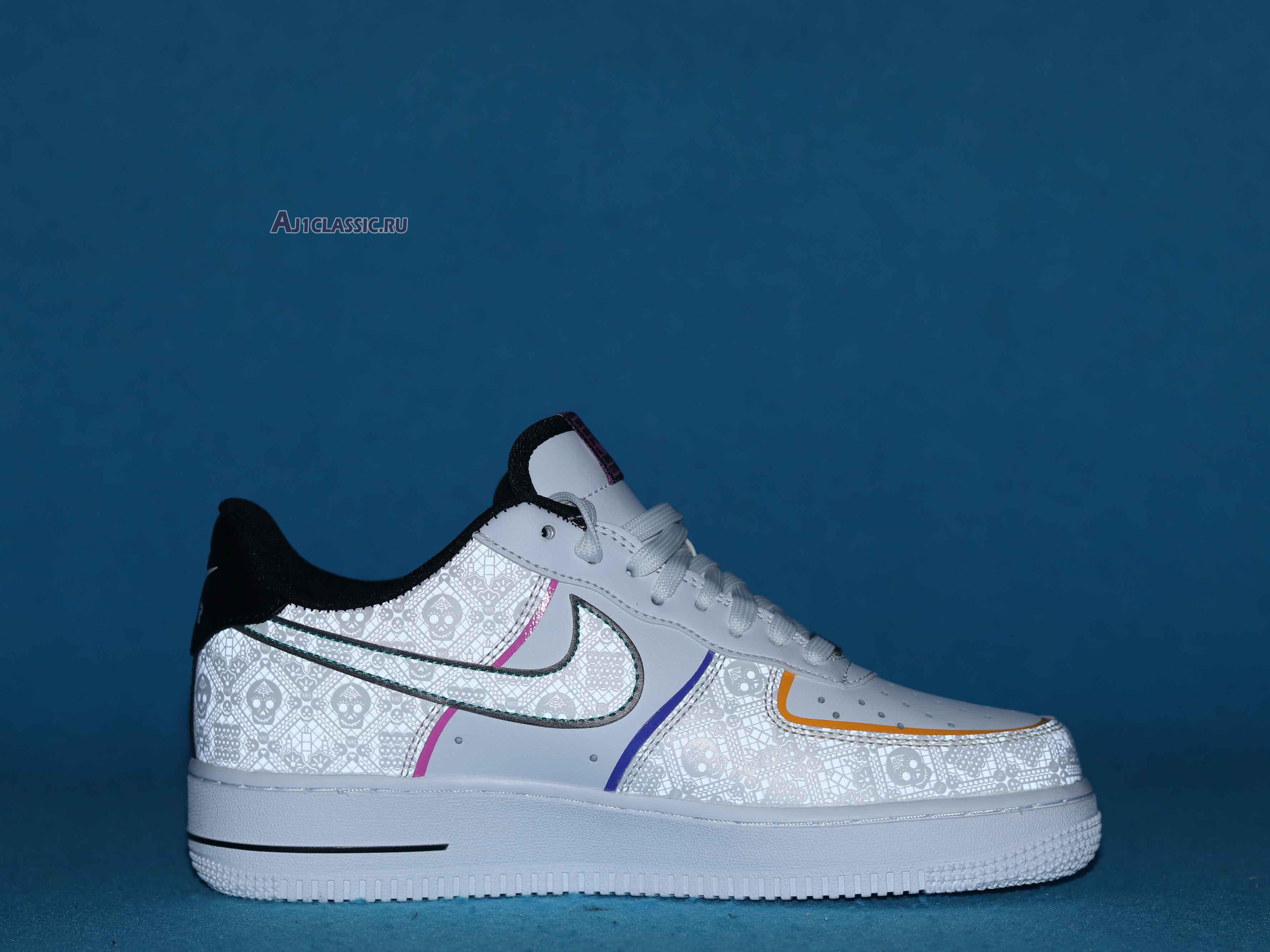 New Nike Air Force 1 Low "Day of the Dead" CT1138-100 Shoes