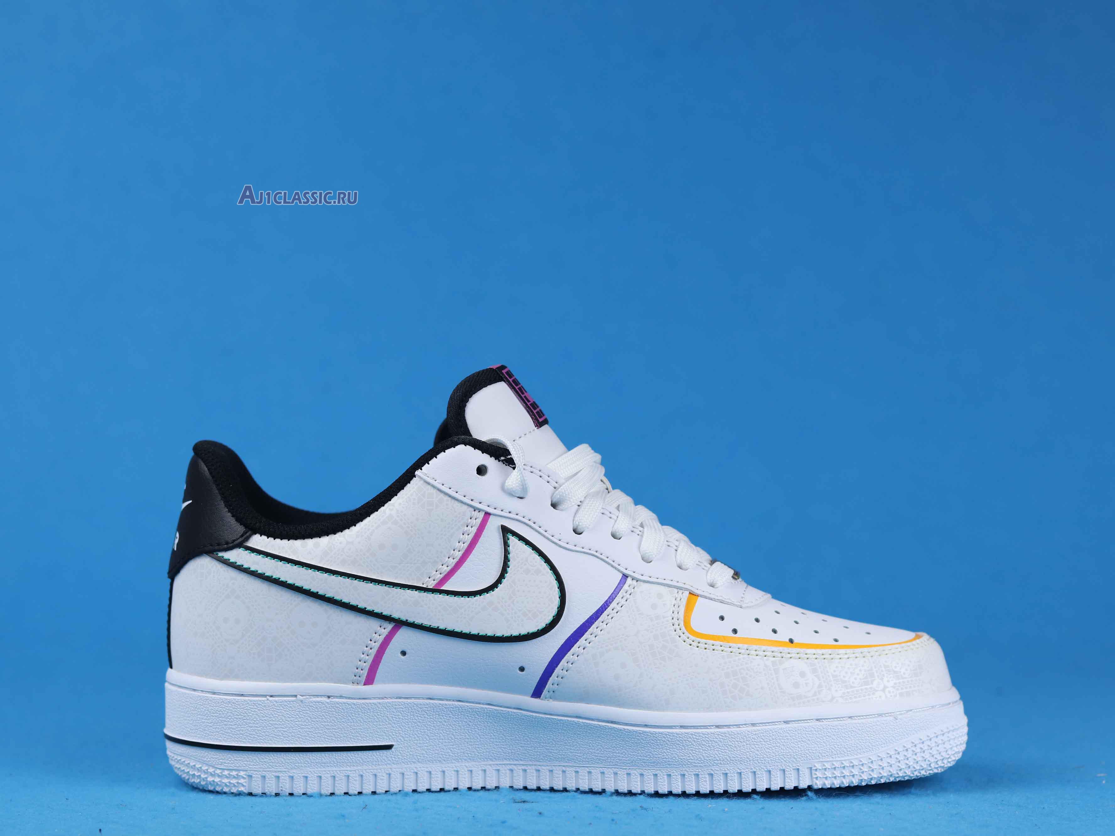 New Nike Air Force 1 Low "Day of the Dead" CT1138-100 Shoes