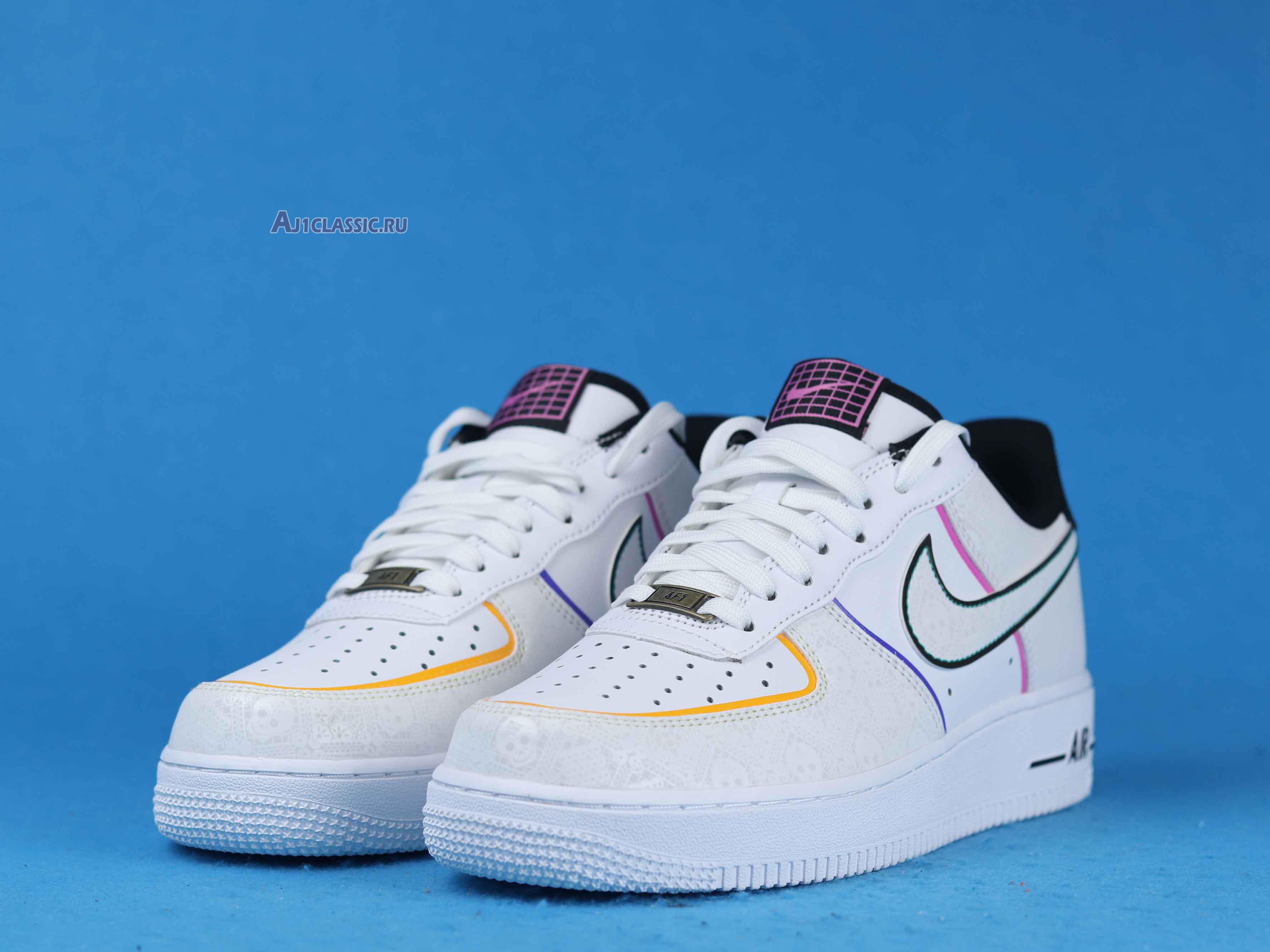 New Nike Air Force 1 Low "Day of the Dead" CT1138-100 Shoes