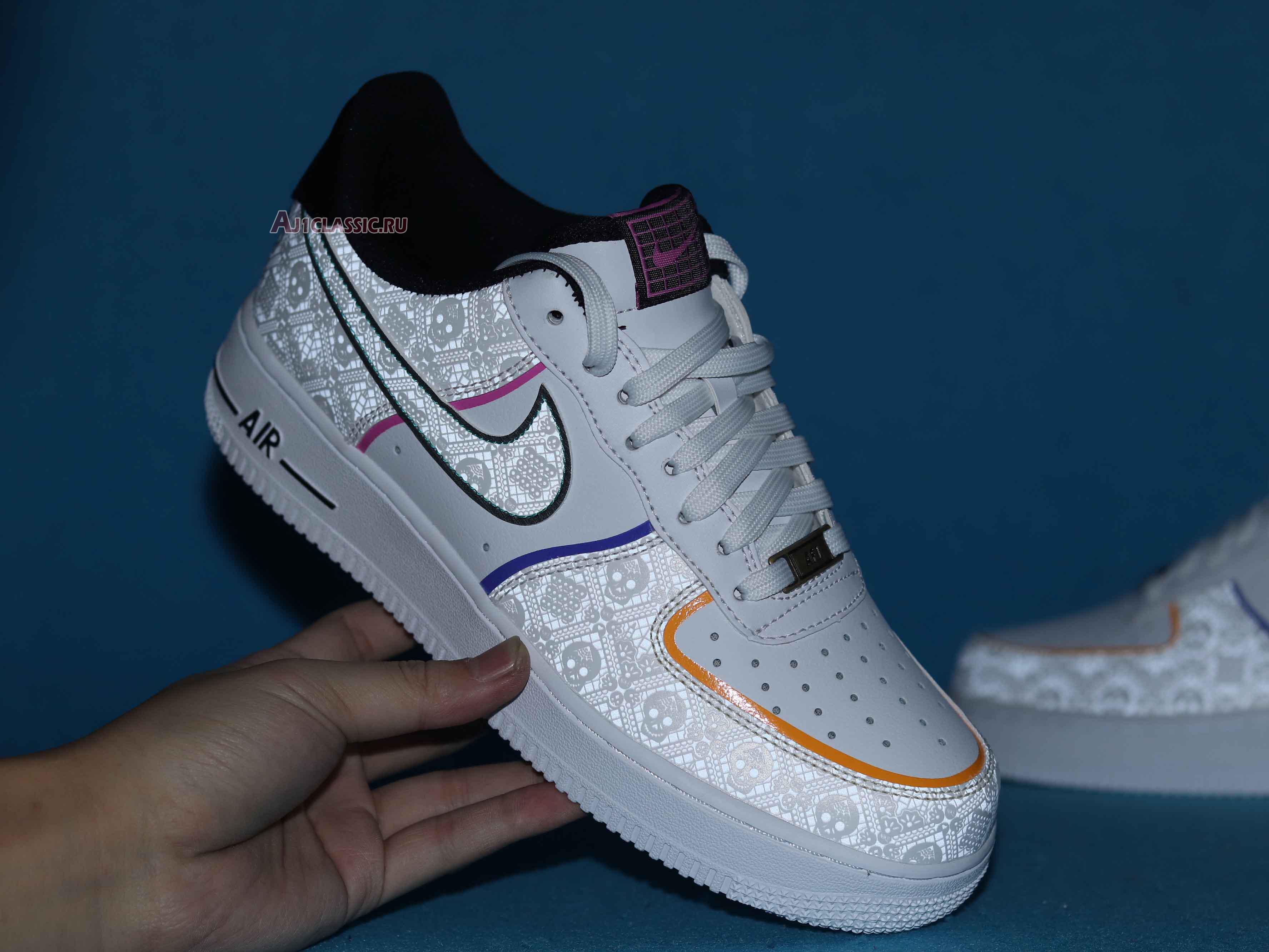 New Nike Air Force 1 Low "Day of the Dead" CT1138-100 Shoes