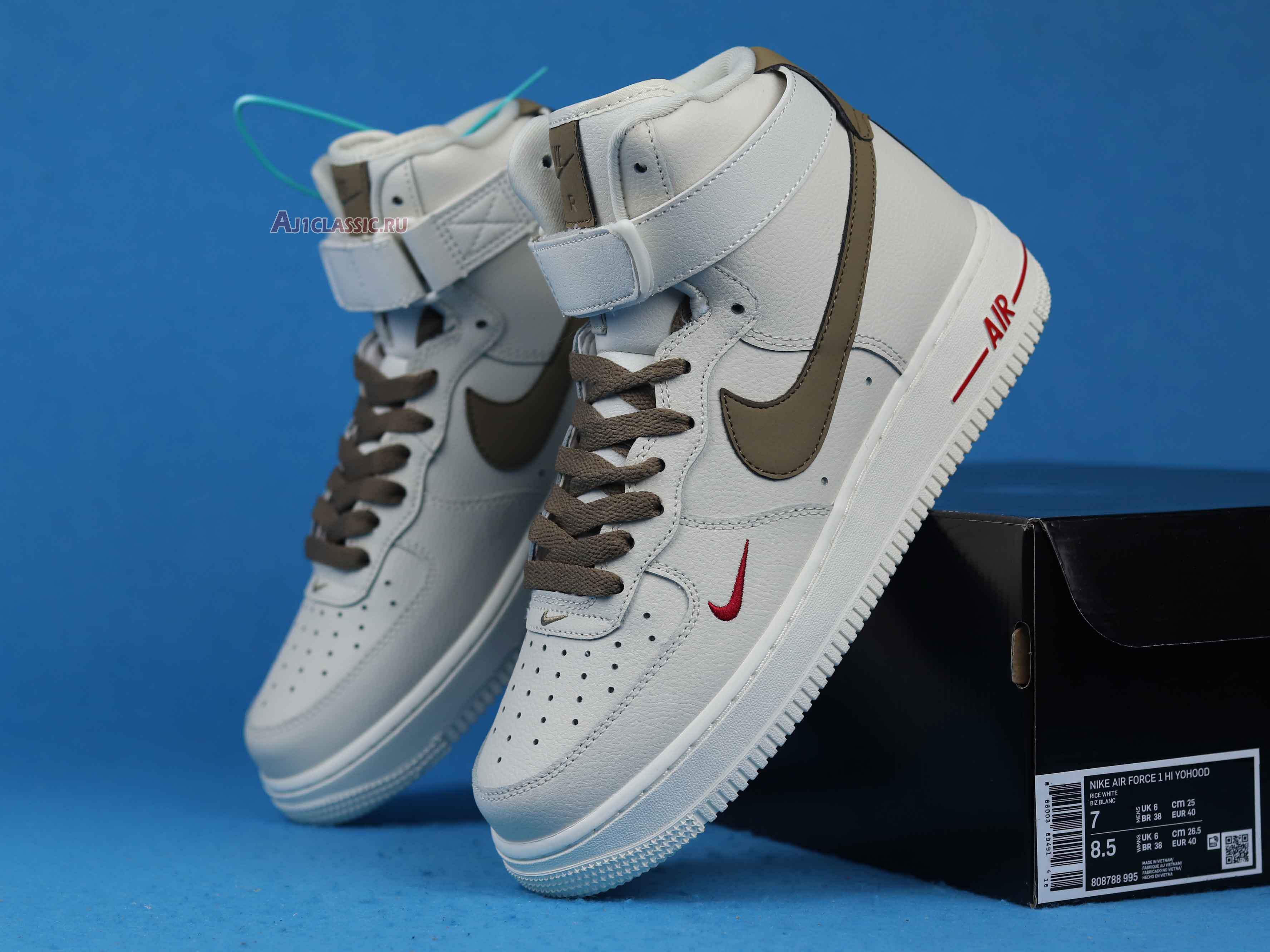 New Nike Air Force 1 High 07 "Yohood" 808788-995 Shoes