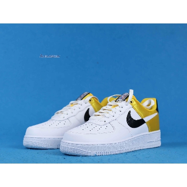 Nike NBA x Air Force 1 07 LV8 Amarillo BQ4420-700 Amarillo/Black/White/White Mens Womens Shoes