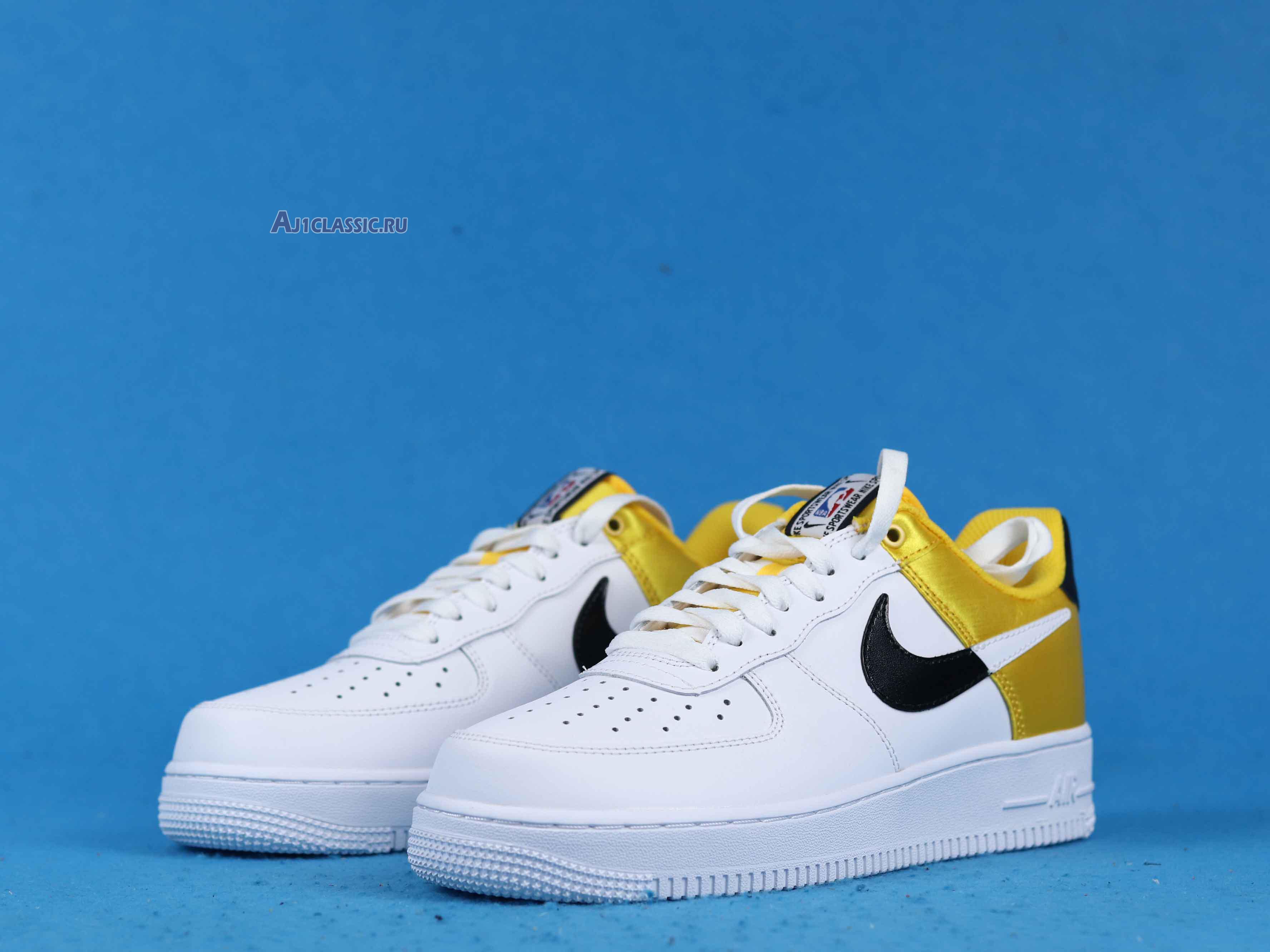 New Nike NBA x Air Force 1 07 LV8 "Amarillo" BQ4420-700 Shoes