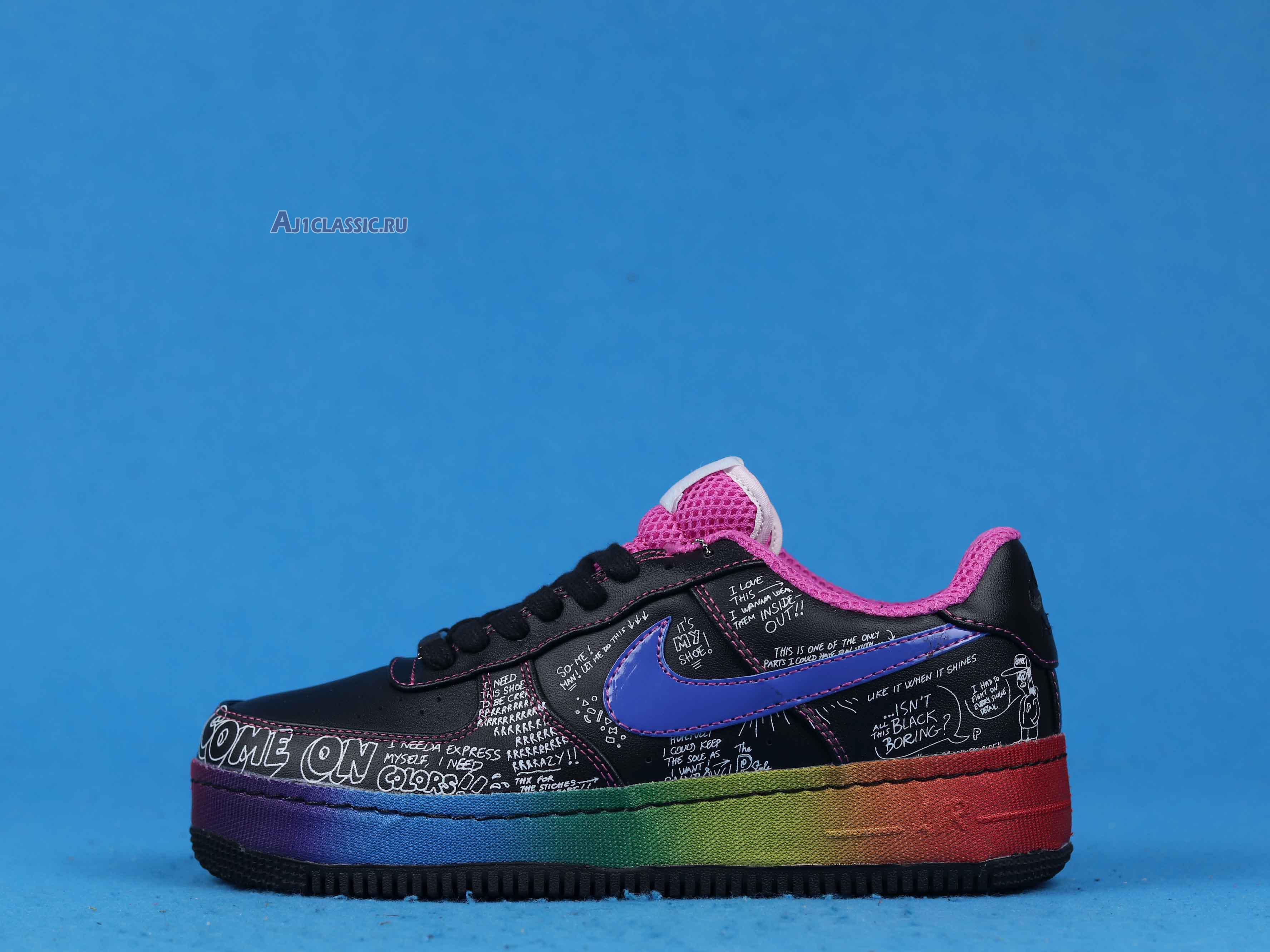 New Nike Colette x Air Force 1 Low Supreme "Busy P" 318985-041 Shoes