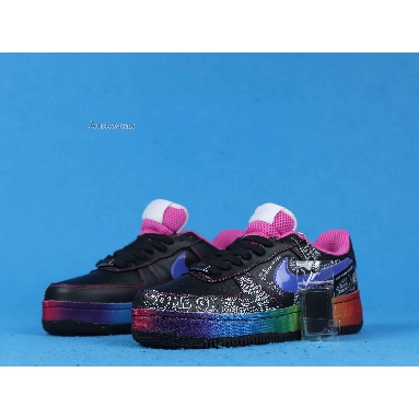 Nike Colette x Air Force 1 Low Supreme Busy P 318985-041 Black/Varsity Royal Sneakers