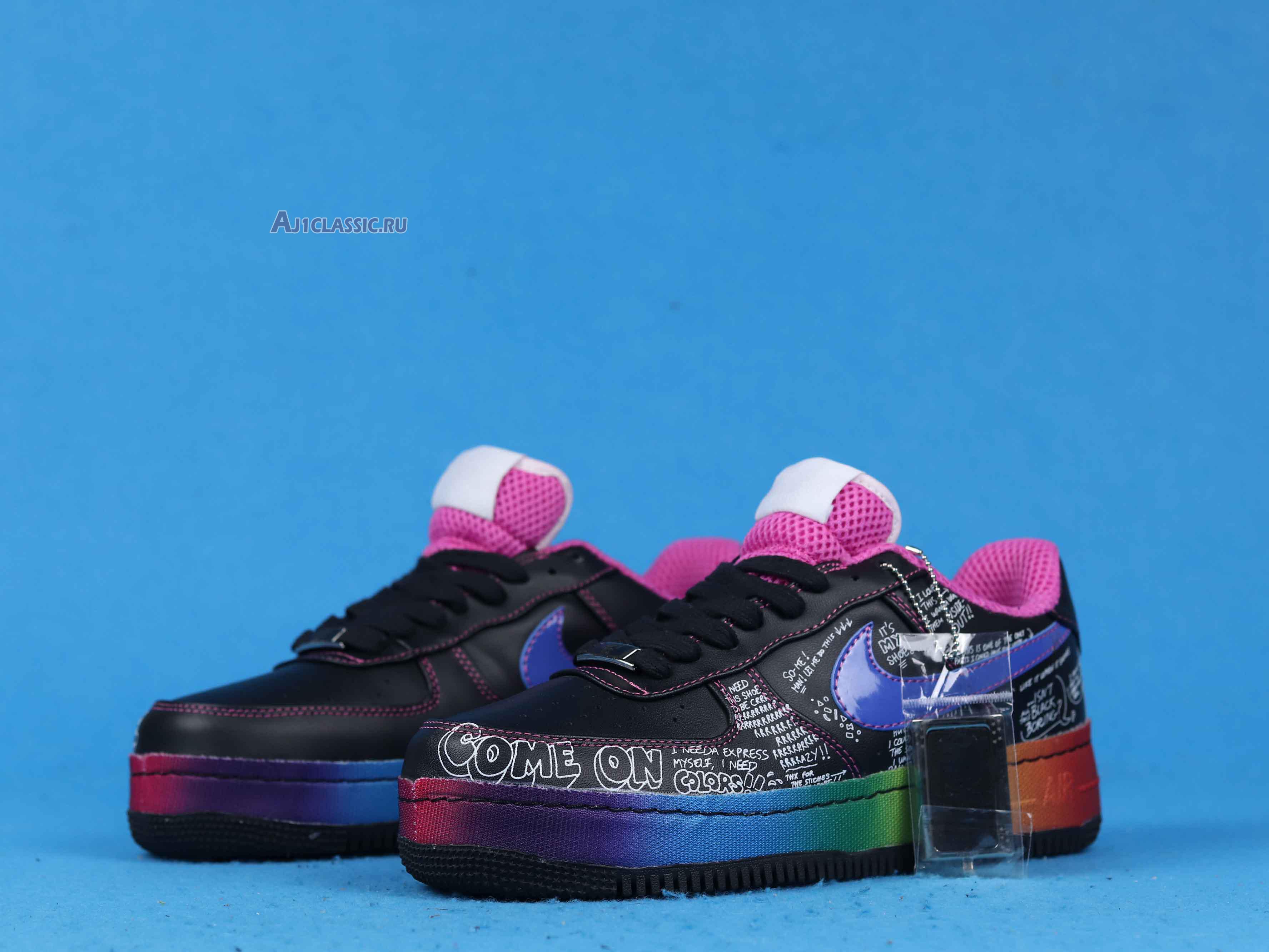 New Nike Colette x Air Force 1 Low Supreme "Busy P" 318985-041 Shoes