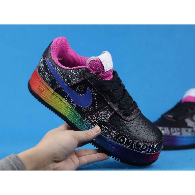 Nike Colette x Air Force 1 Low Supreme Busy P 318985-041 Black/Varsity Royal Mens Womens Shoes