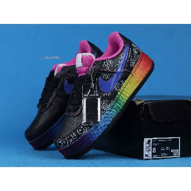 Nike Colette x Air Force 1 Low Supreme Busy P 318985-041 Black/Varsity Royal Sneakers