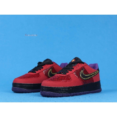 Nike Air Force 1 Ng Cmft Lw Year Of The Snake 555106-600 University Red/Black-Crt Prpl Mens Womens Shoes