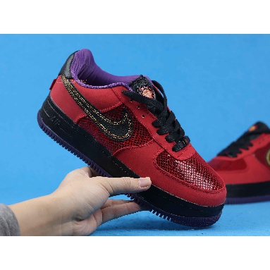 Nike Air Force 1 Ng Cmft Lw Year Of The Snake 555106-600 University Red/Black-Crt Prpl Mens Womens Shoes