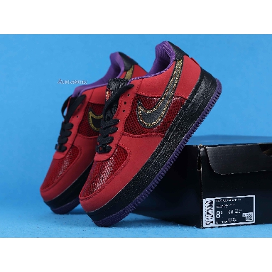 Nike Air Force 1 Ng Cmft Lw Year Of The Snake 555106-600 University Red/Black-Crt Prpl Mens Womens Shoes