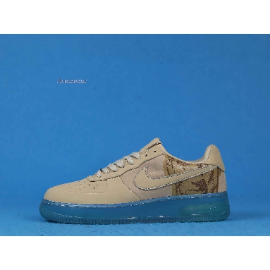 Nike Air Force 1 Supreme 07 Kobe 315095-221 Linen/Linen-University Blue Mens Womens Shoes