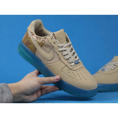 Nike Air Force 1 Supreme 07 Kobe 315095-221 Linen/Linen-University Blue Mens Womens Shoes