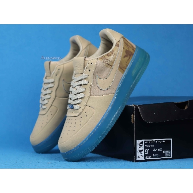 Nike Air Force 1 Supreme 07 Kobe 315095-221 Linen/Linen-University Blue Mens Womens Shoes