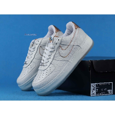 Nike Air Force 1 Sp Low I/O Nrg White Dragon 553281-110 White/White/Gold Mens Womens Shoes