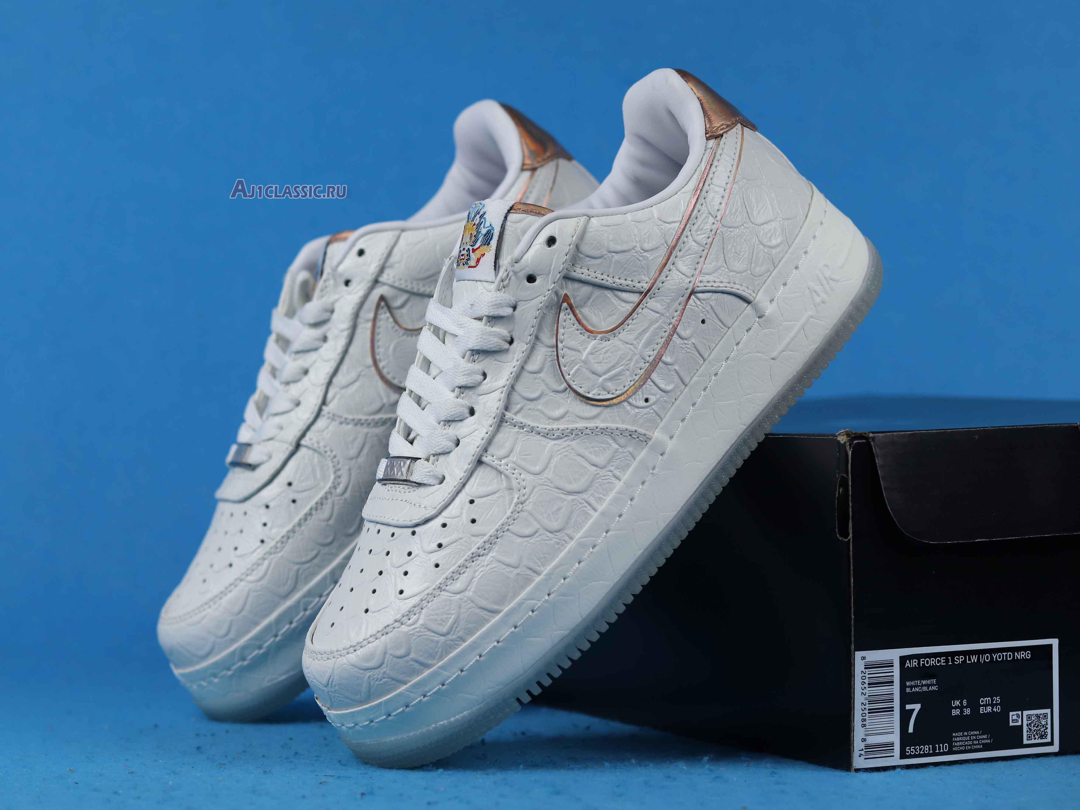 New Nike Air Force 1 Sp Low I/O Nrg "White Dragon" 553281-110 Shoes