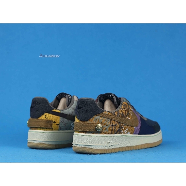 Travis Scott x Nike Air Force 1 Low Cactus Jack CN2405-900 Multi-Color/Muted Bronze/Fossil Mens Womens Shoes