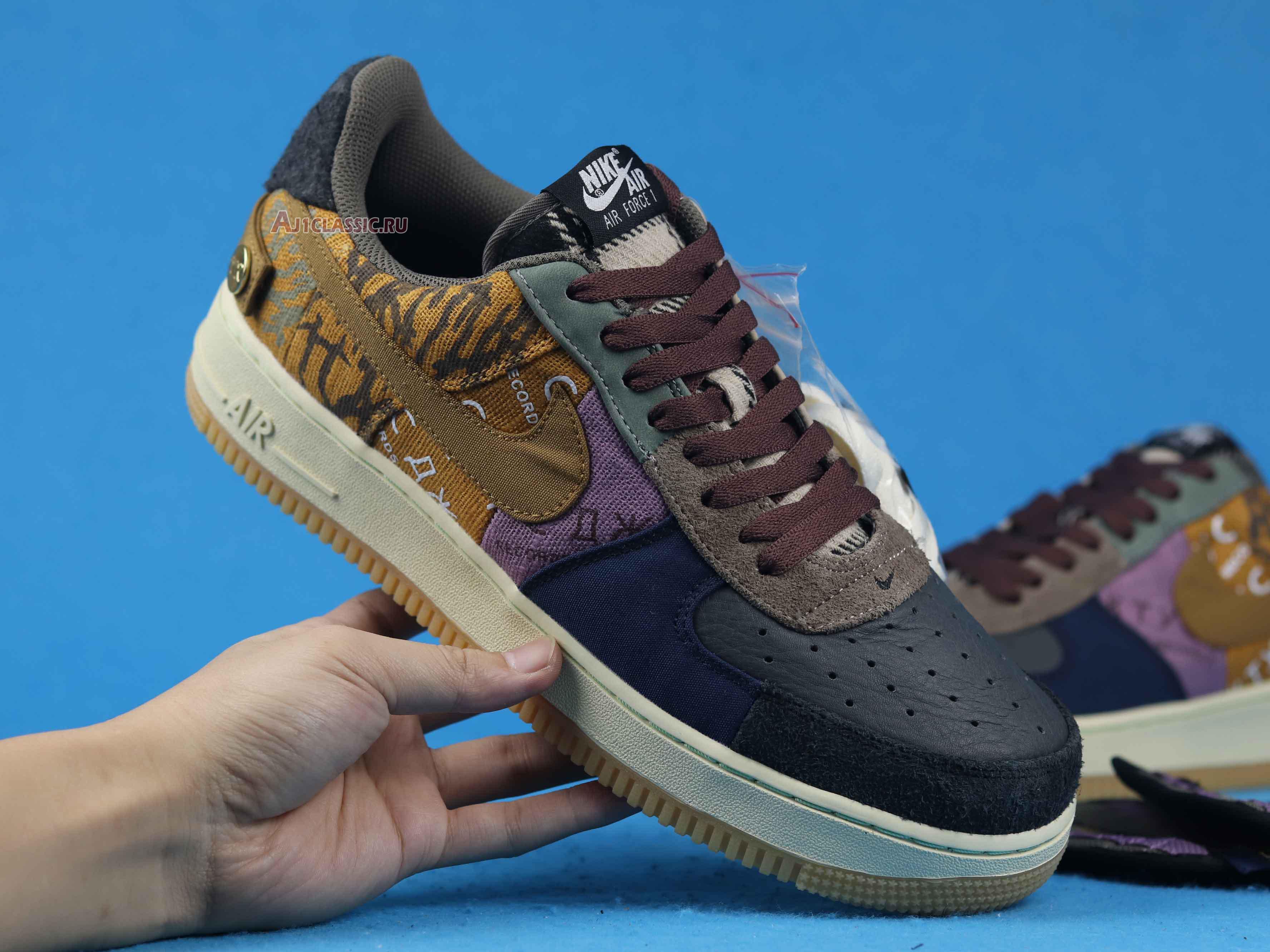 New Travis Scott x Nike Air Force 1 Low "Cactus Jack" CN2405-900 Shoes