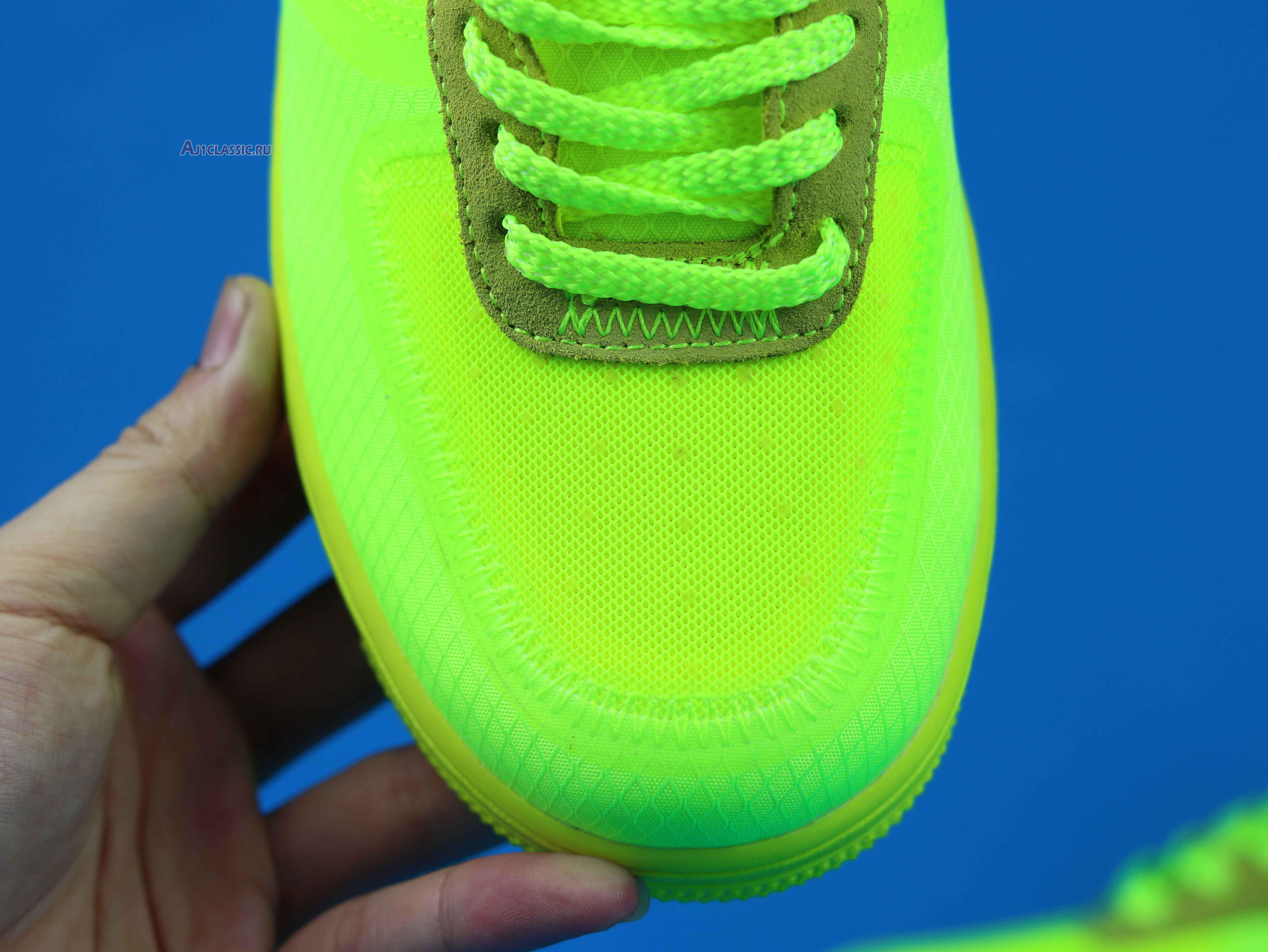 New Off-White x Nike Air Force 1 Low "Volt" AO4606-700 Shoes