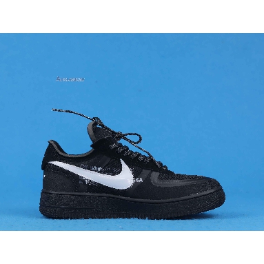 Off-White x Nike Air Force 1 Low Black AO4606-001 Black/White-Cone-Black Mens Womens Shoes