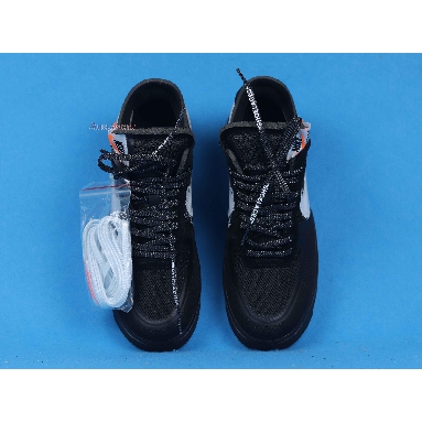 Off-White x Nike Air Force 1 Low Black AO4606-001 Black/White-Cone-Black Mens Womens Shoes