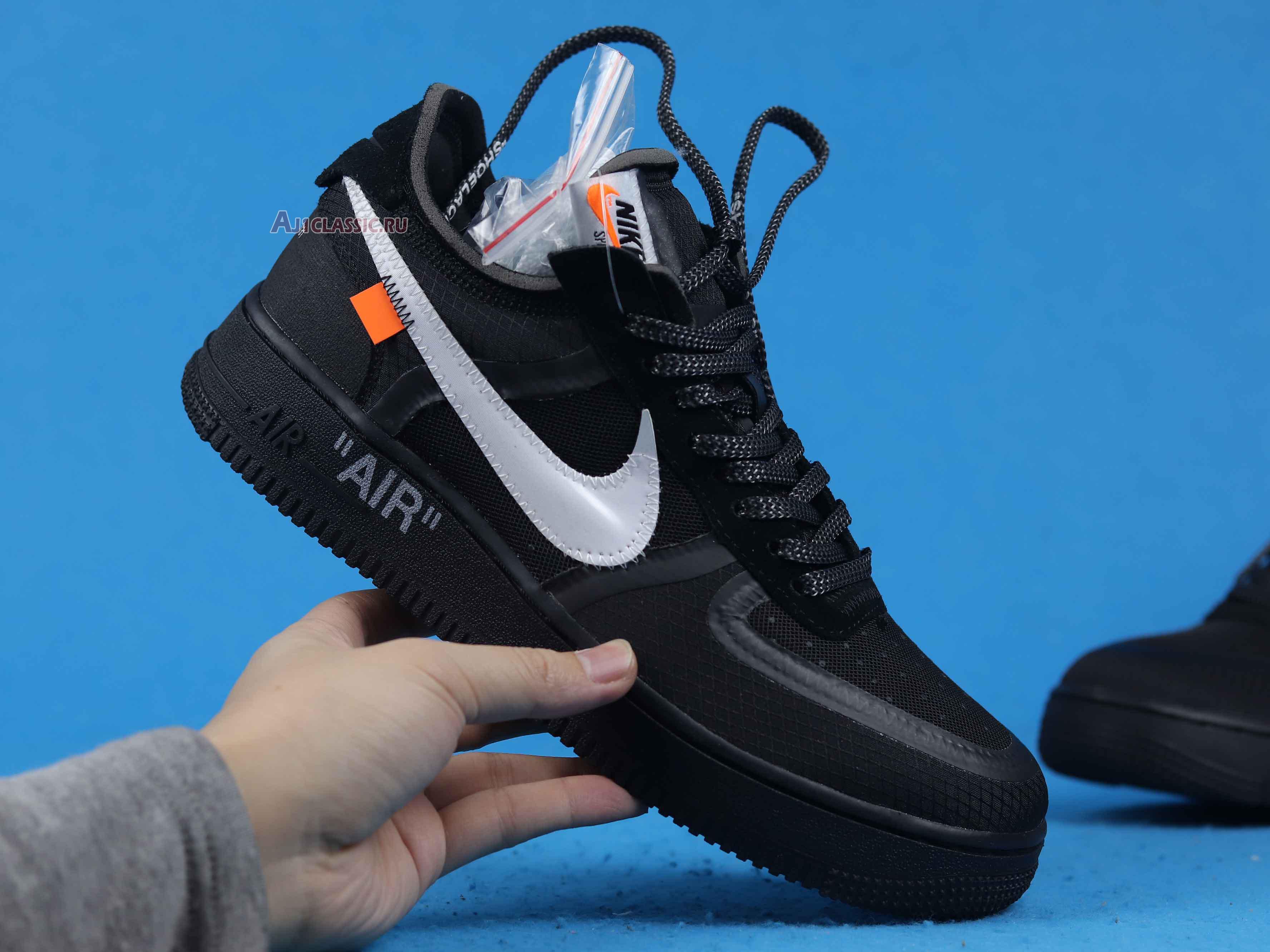 Off-White x Nike Air Force 1 Low "Black" AO4606-001