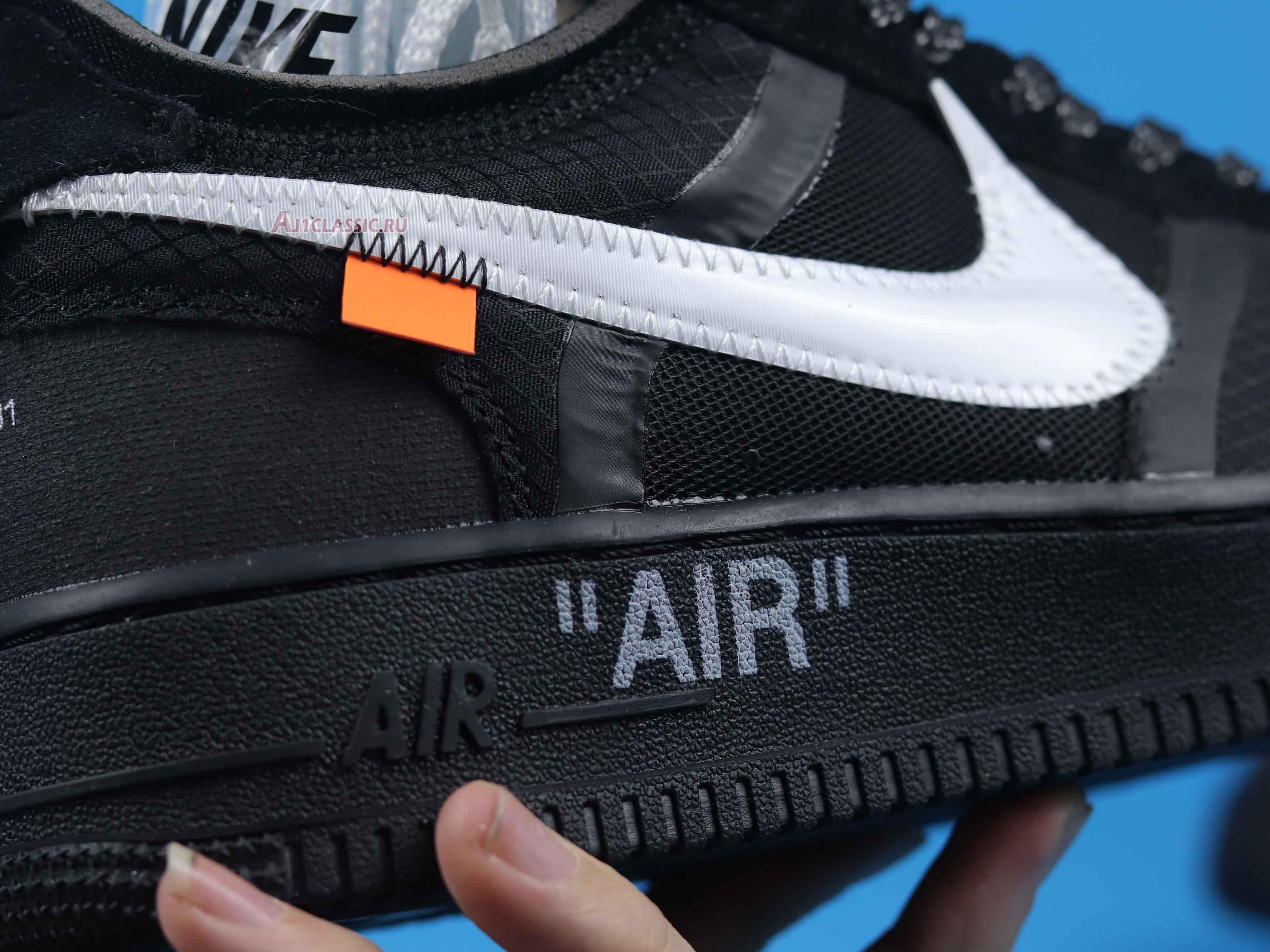 New Off-White x Nike Air Force 1 Low "Black" AO4606-001 Shoes