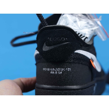 Off-White x Nike Air Force 1 Low Black AO4606-001 Black/White-Cone-Black Sneakers