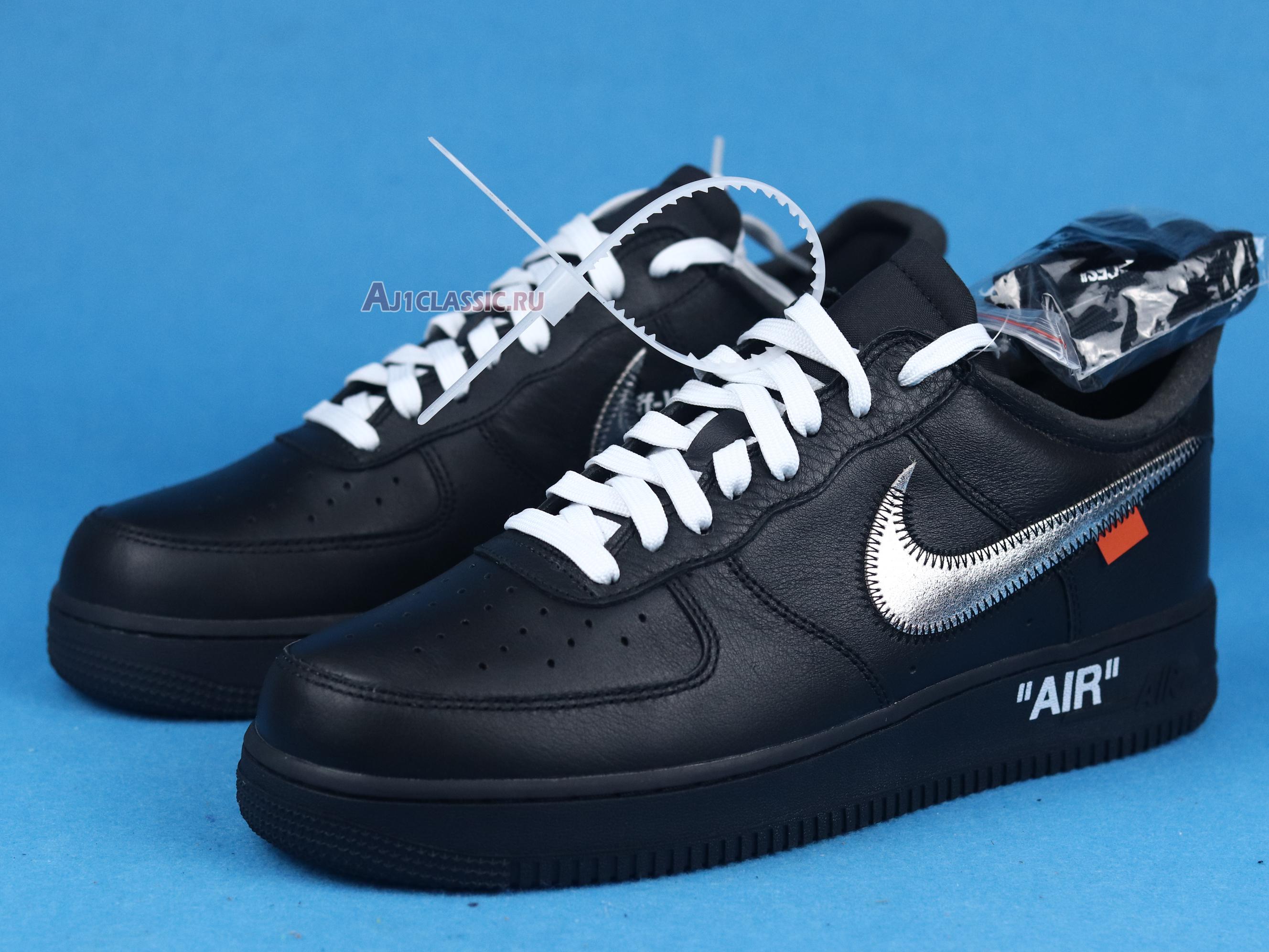 New Off-White x Nike Air Force 1 Low 07 "MoMA" AV5210-001 Shoes