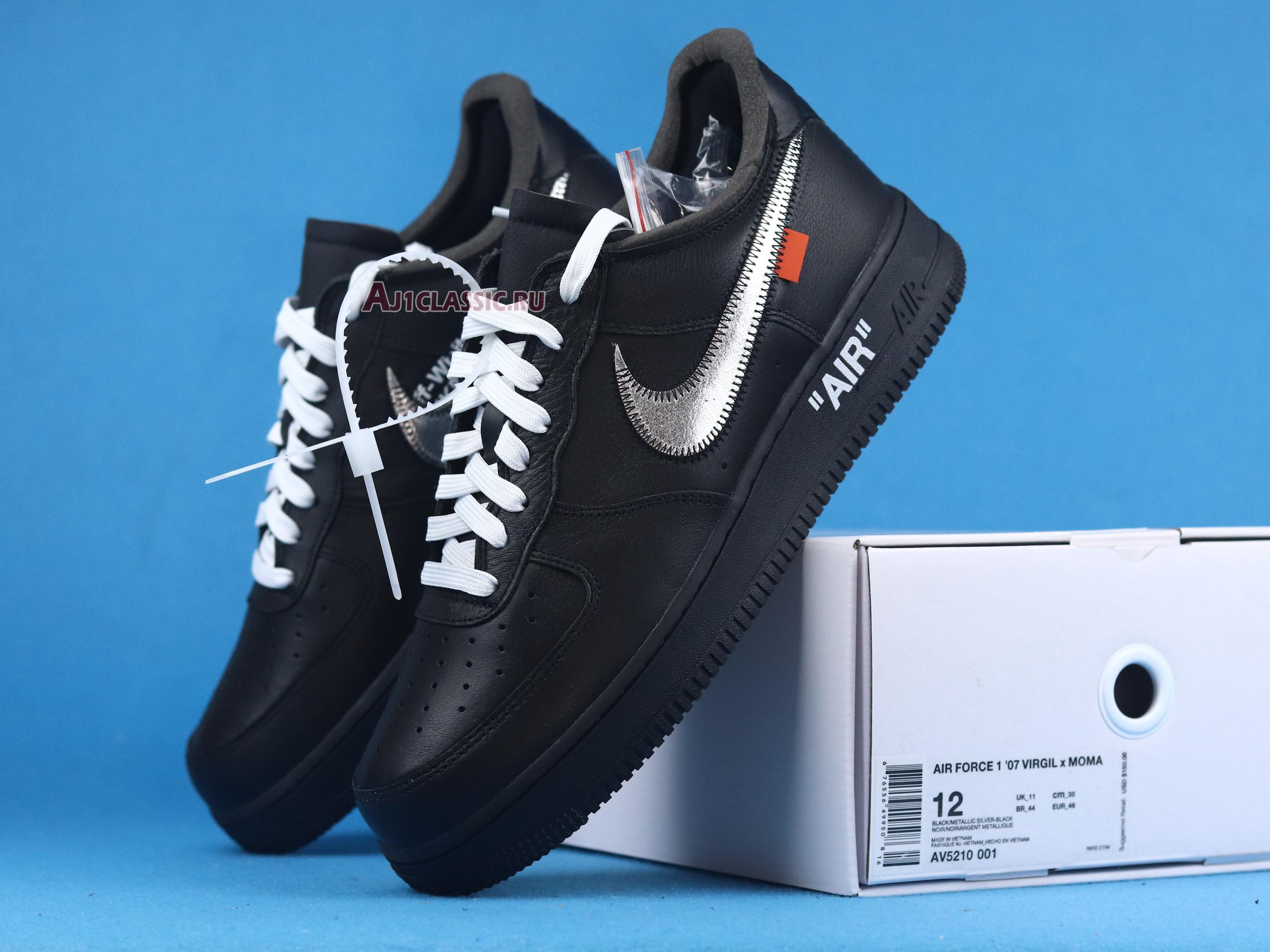 New Off-White x Nike Air Force 1 Low 07 "MoMA" AV5210-001 Shoes