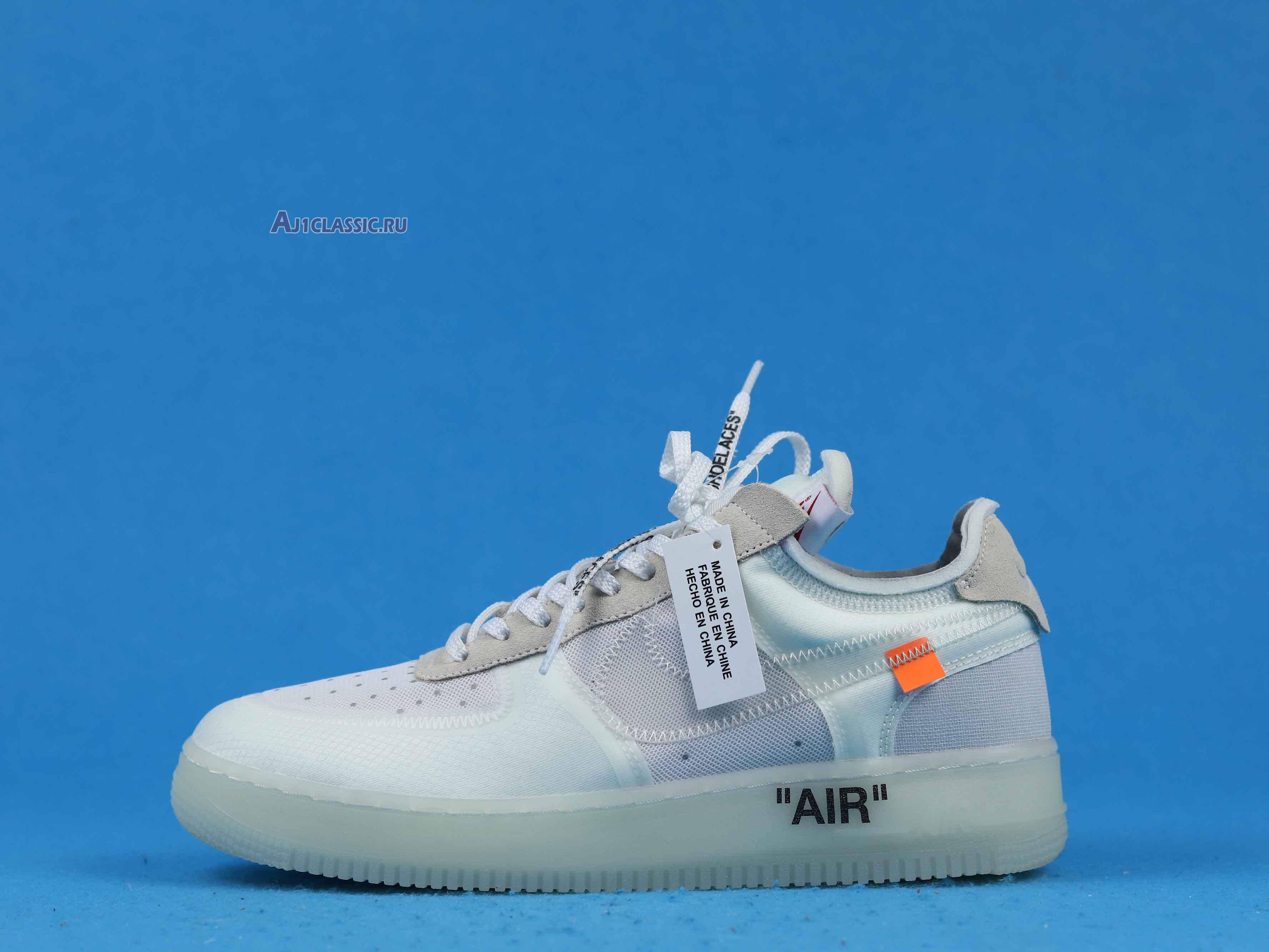 New Off-White x Nike Air Force 1 Low "The Ten" AO4606-100 Shoes