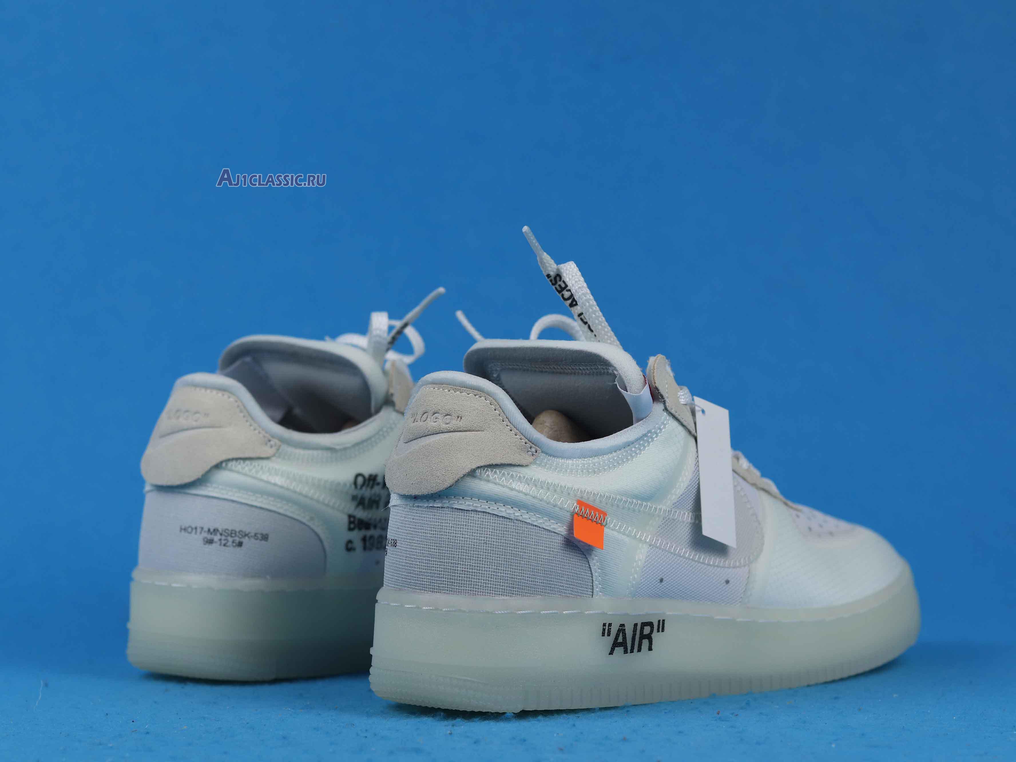 New Off-White x Nike Air Force 1 Low "The Ten" AO4606-100 Shoes