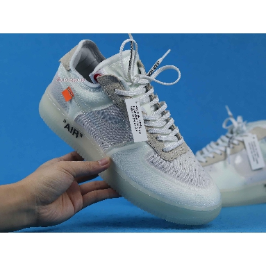 Off-White x Nike Air Force 1 Low The Ten AO4606-100 White/White-Sail Mens Womens Shoes