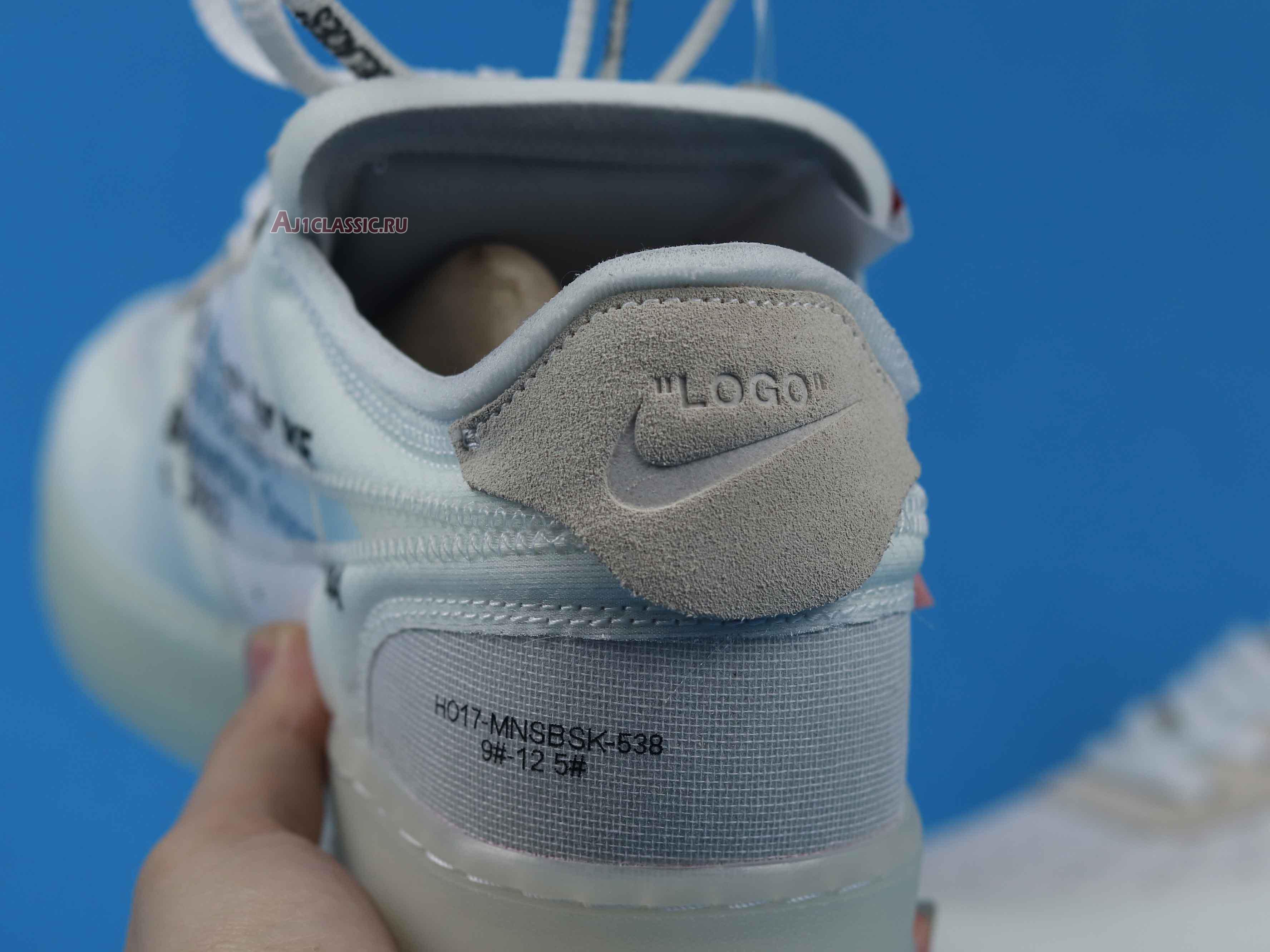 New Off-White x Nike Air Force 1 Low "The Ten" AO4606-100 Shoes