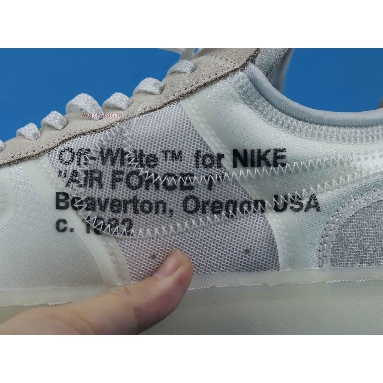 Off-White x Nike Air Force 1 Low The Ten AO4606-100 White/White-Sail Mens Womens Shoes