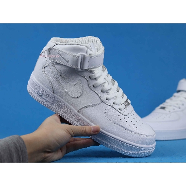 Nike Air Force 1 Mid 07 White 315123-111 White/White Mens Womens Shoes