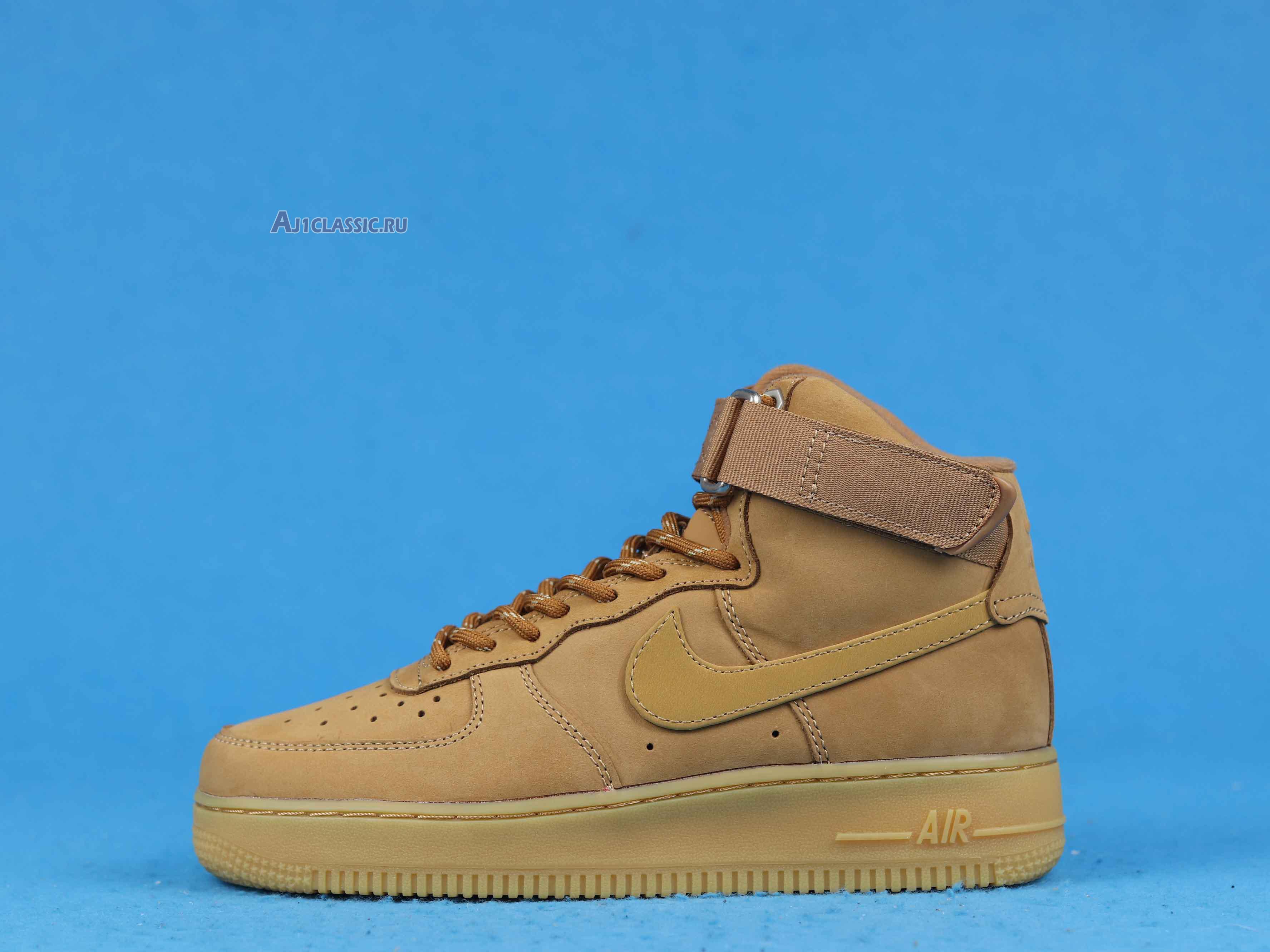 New Nike Air Force 1 High "Flax" 2019 CJ9178-200 Shoes