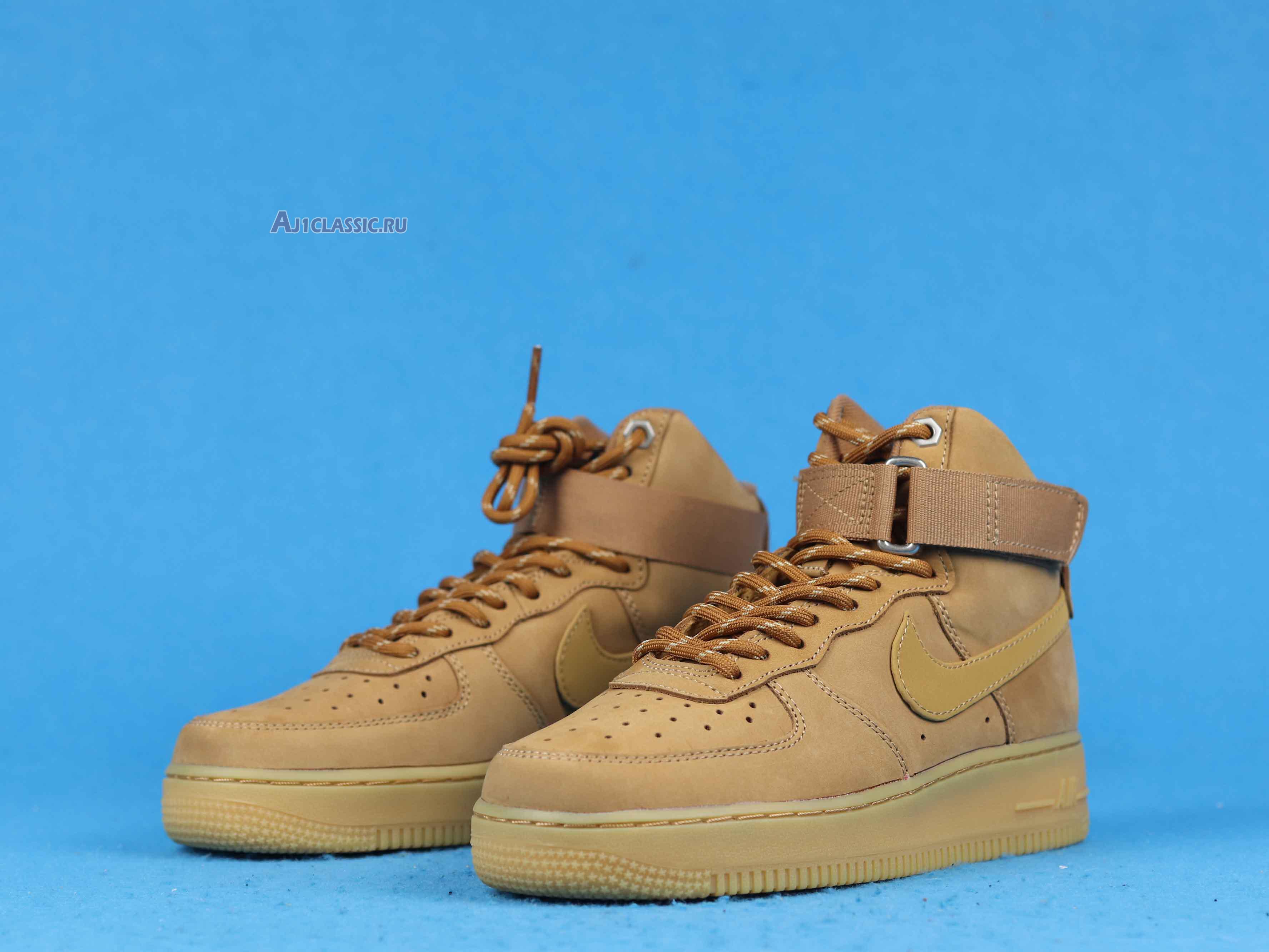 New Nike Air Force 1 High "Flax" 2019 CJ9178-200 Shoes