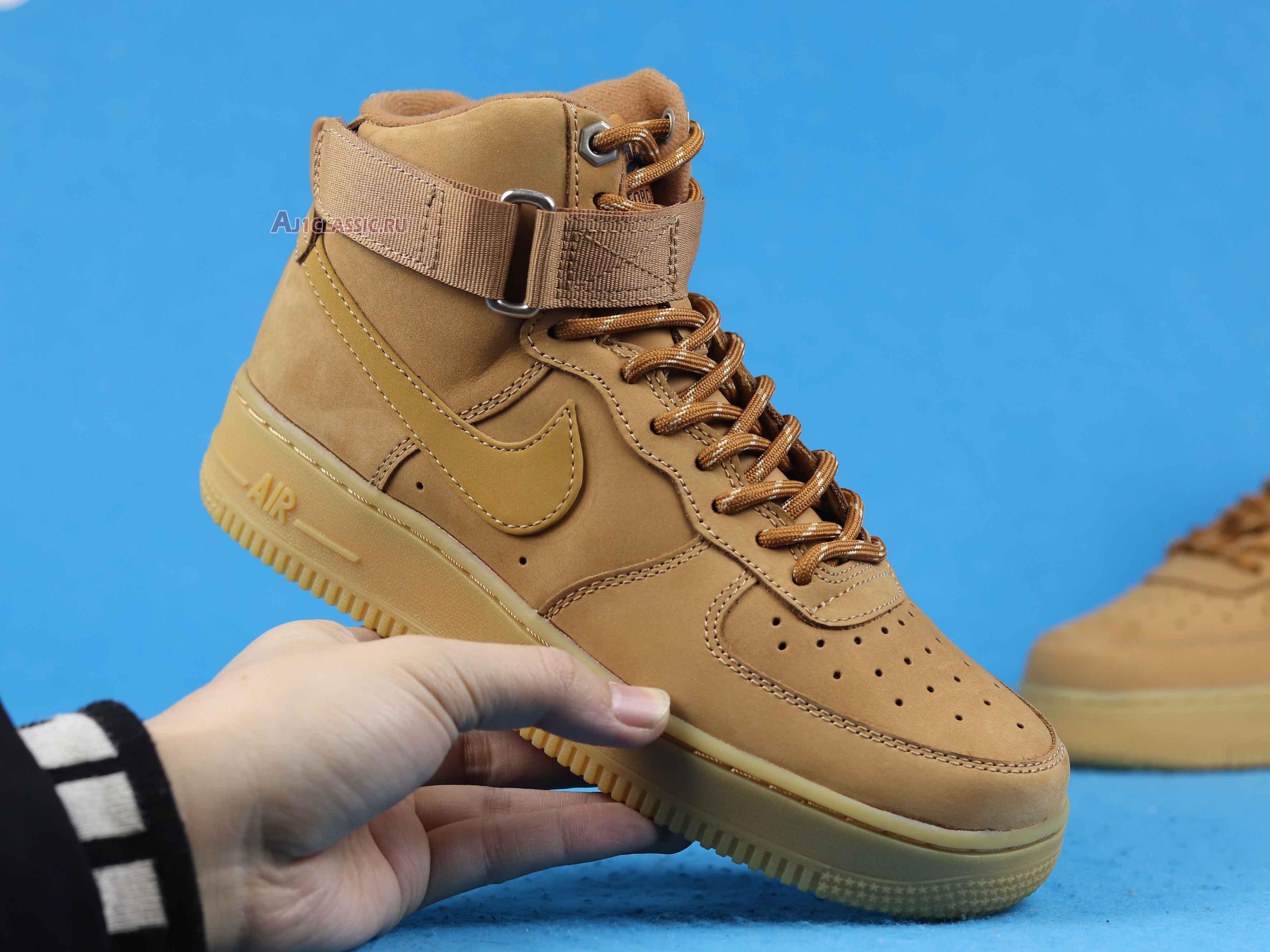 New Nike Air Force 1 High "Flax" 2019 CJ9178-200 Shoes