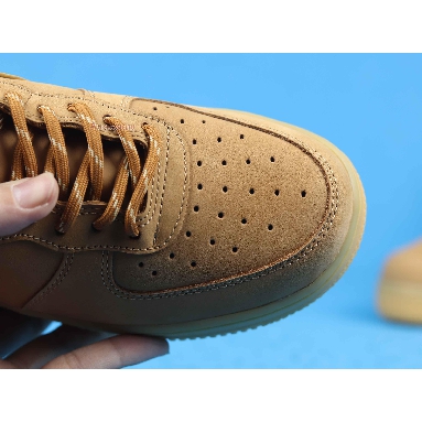 Nike Air Force 1 High Flax 2019 CJ9178-200 Flax/Wheat-Gum Light Brown-Black Sneakers