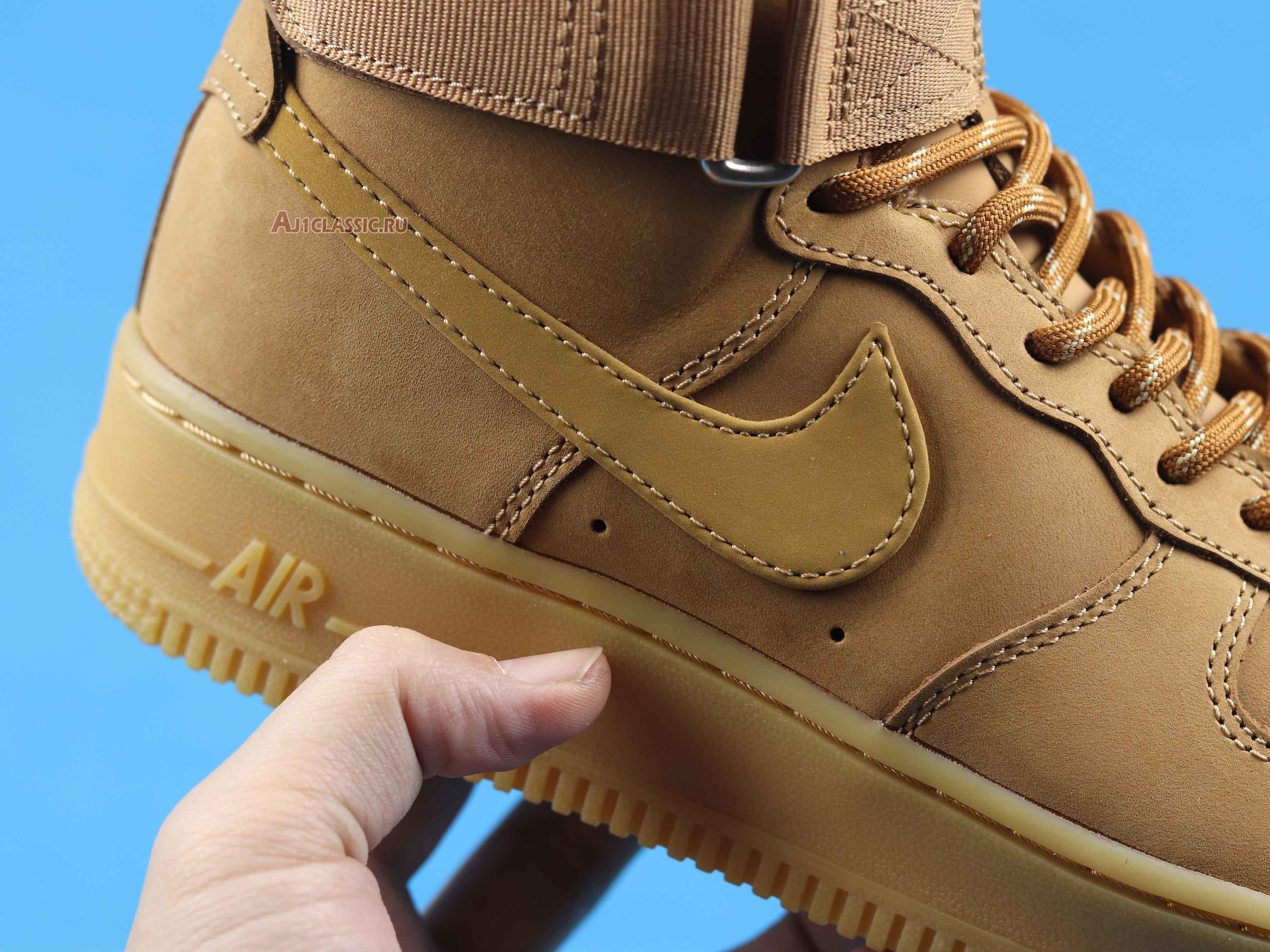 New Nike Air Force 1 High "Flax" 2019 CJ9178-200 Shoes