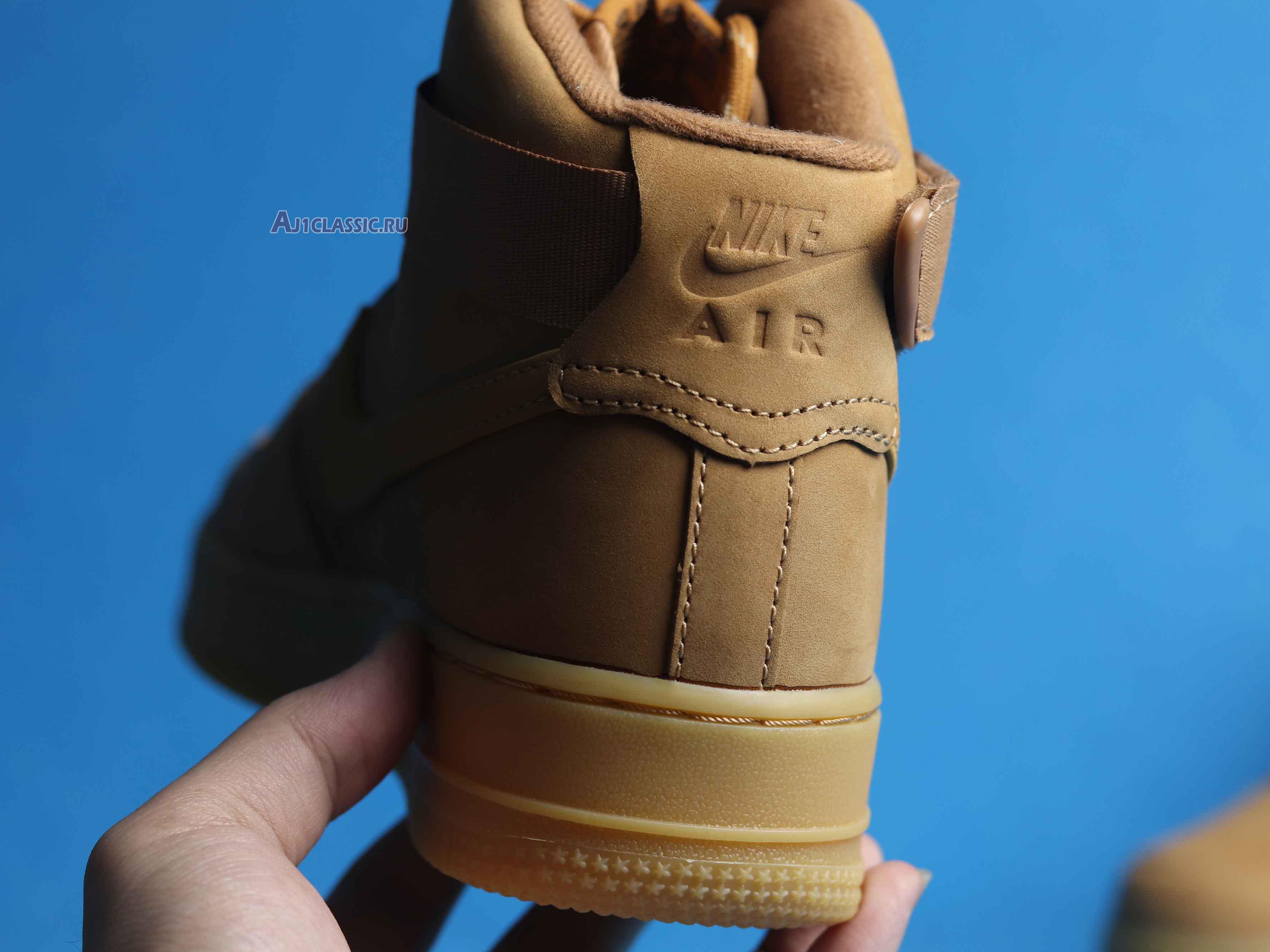 New Nike Air Force 1 High "Flax" 2019 CJ9178-200 Shoes