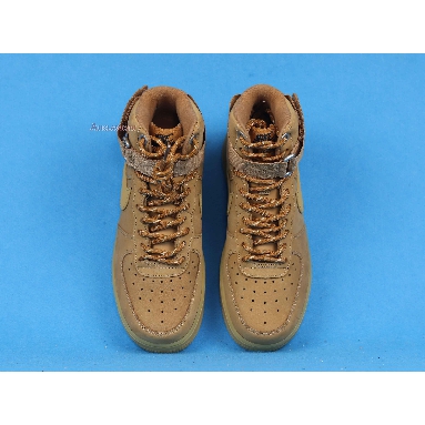 Nike Air Force 1 High Flax 2019 CJ9178-200 Flax/Wheat-Gum Light Brown-Black Mens Womens Shoes