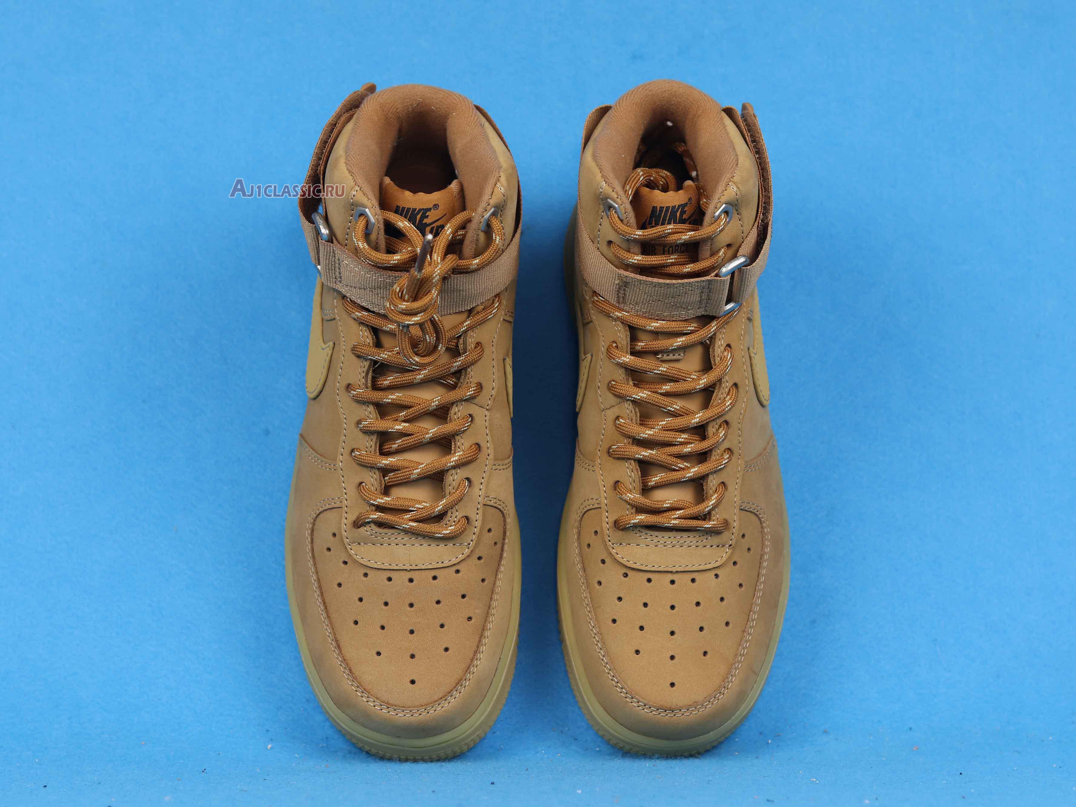 New Nike Air Force 1 High "Flax" 2019 CJ9178-200 Shoes