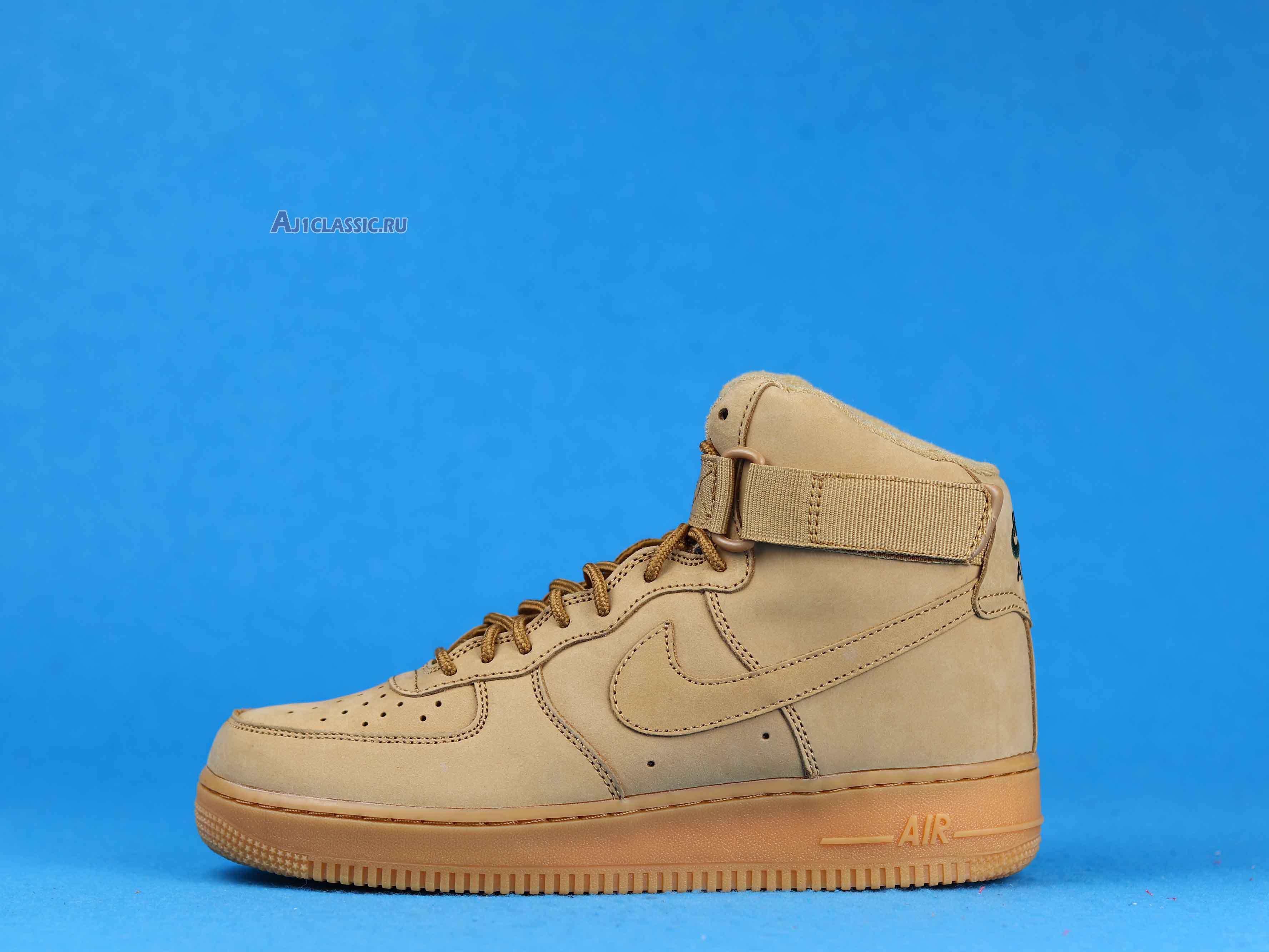 New Nike Air Force 1 High 07 LV8 WB "Flax" 882096-200 Shoes