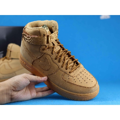 Nike Air Force 1 High 07 LV8 WB Flax 882096-200 Flax/Flax-Outdoor Green-Gum Li Mens Womens Shoes